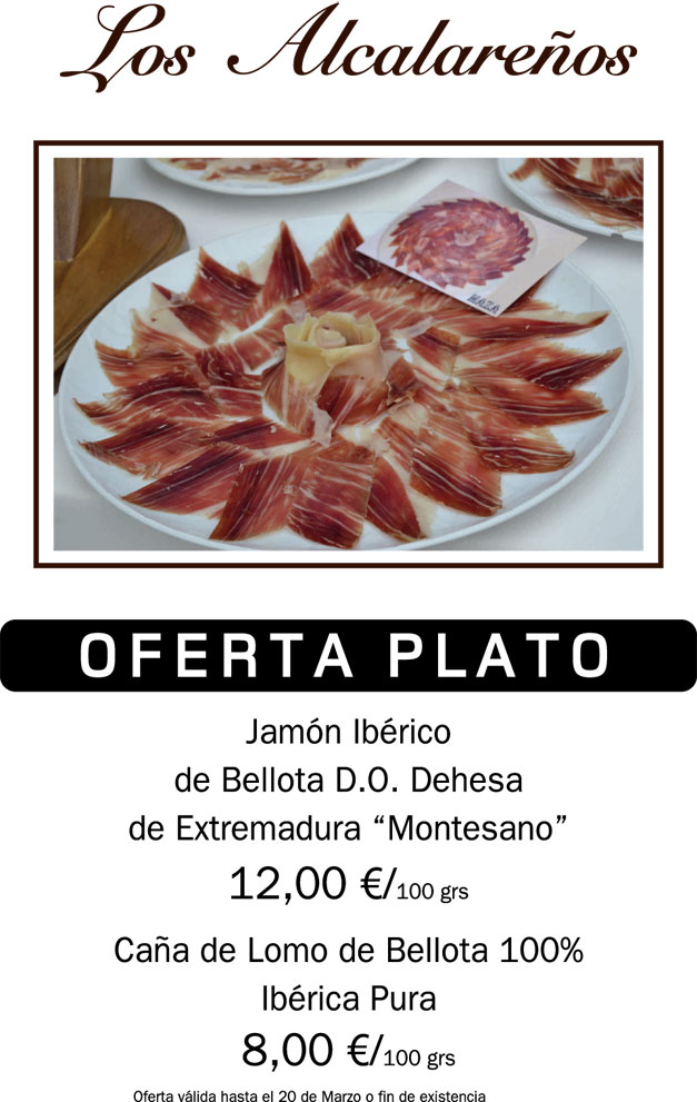 Plato de Jamn Ibrico en Sevilla