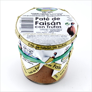 Pat� de Fais�n con trufas