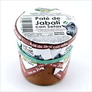 Pat� de Jabal� con Setas