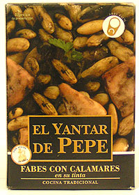 Fabes con Calamares