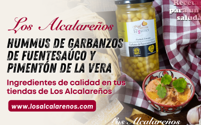 Hummus de Garbanzos de Fuentesaúco y pimentón de la Vera