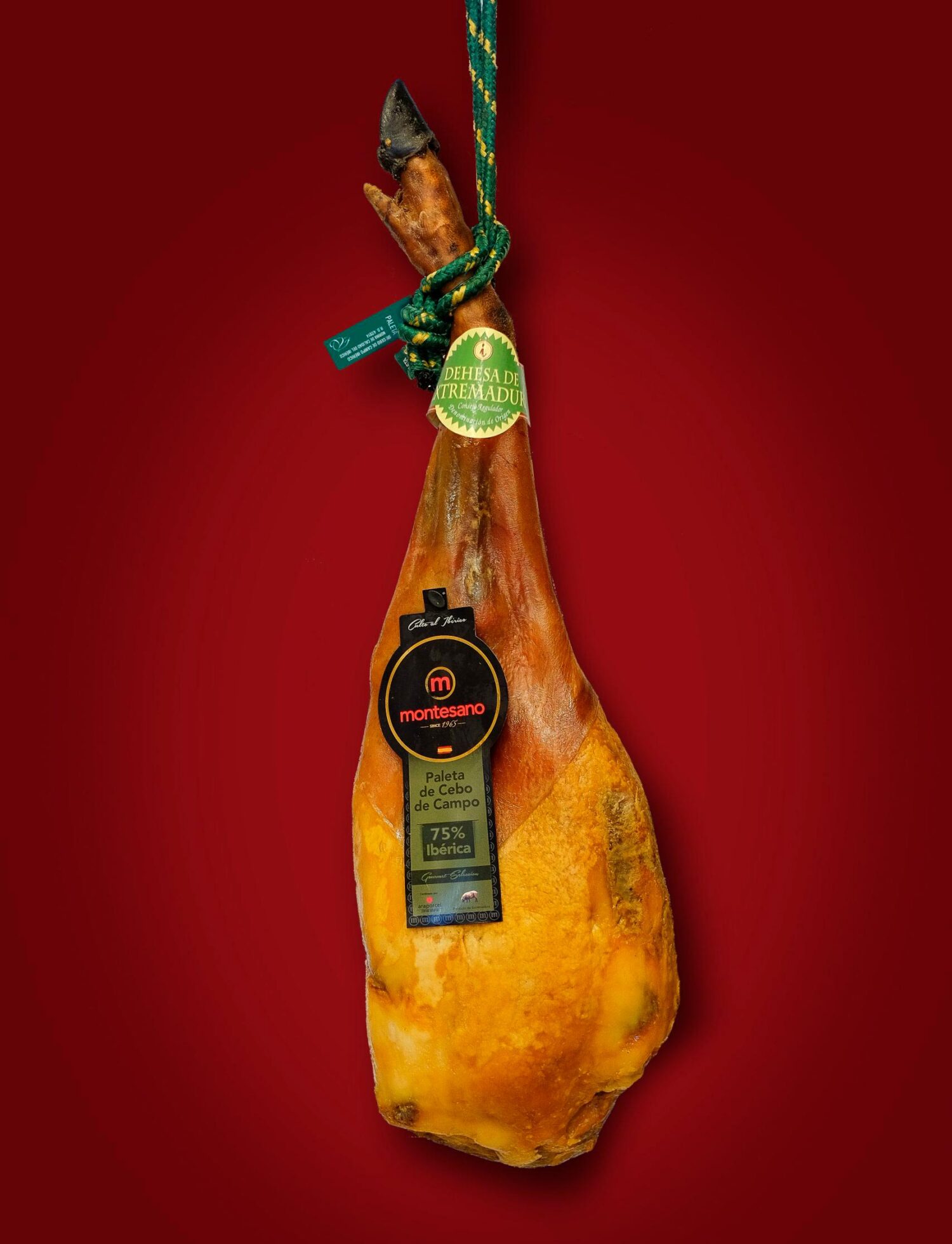 Paleta ibérica 75% Campo "Montesano" de 5,5kg a 6kg D.O. Dehesa de Extremadura