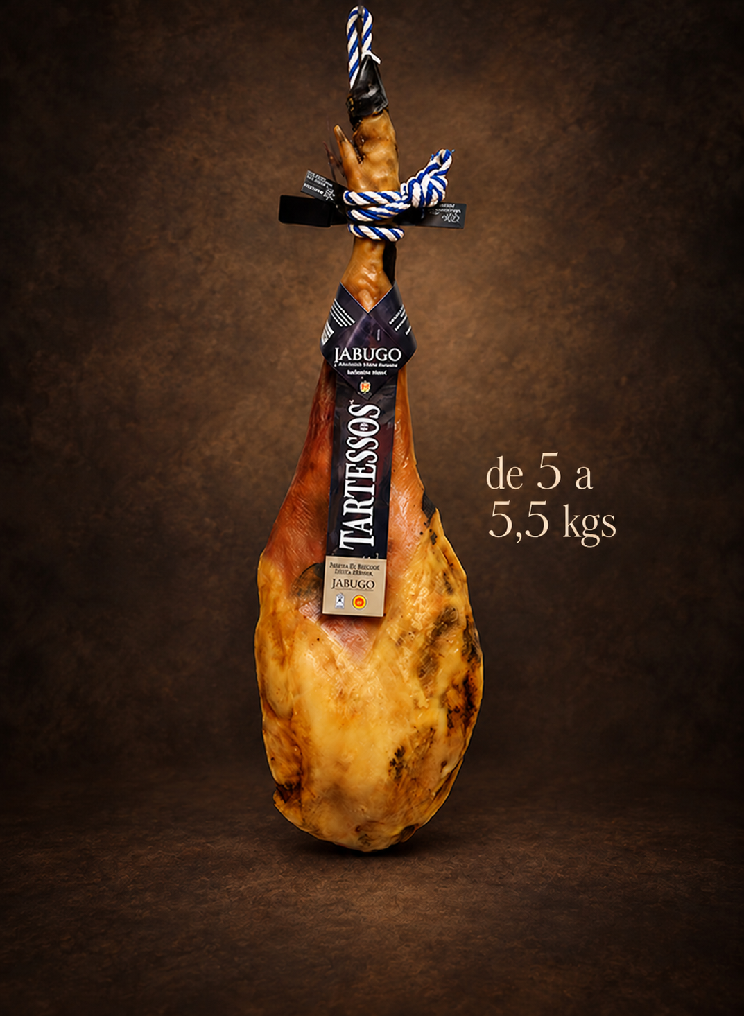 Paleta 100% Ibérica de Bellota D.O. Jabugo "Tartessos" de 5 a 5,5 kgs
